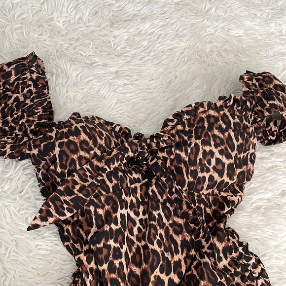 Tiger Mist Leopard Kaisha Dress XS Small - Picture 5 of 5